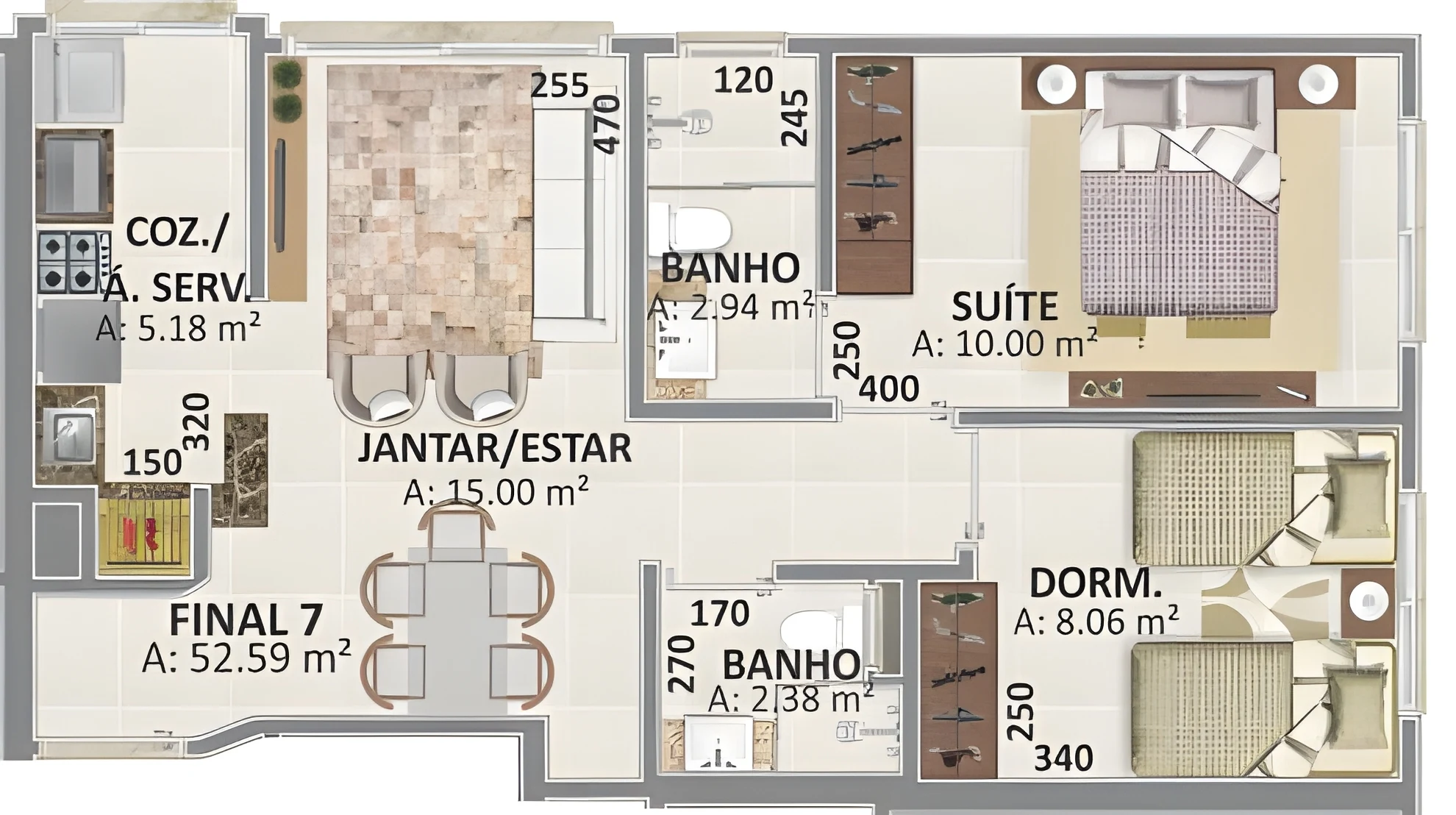 Planta do empreendimento