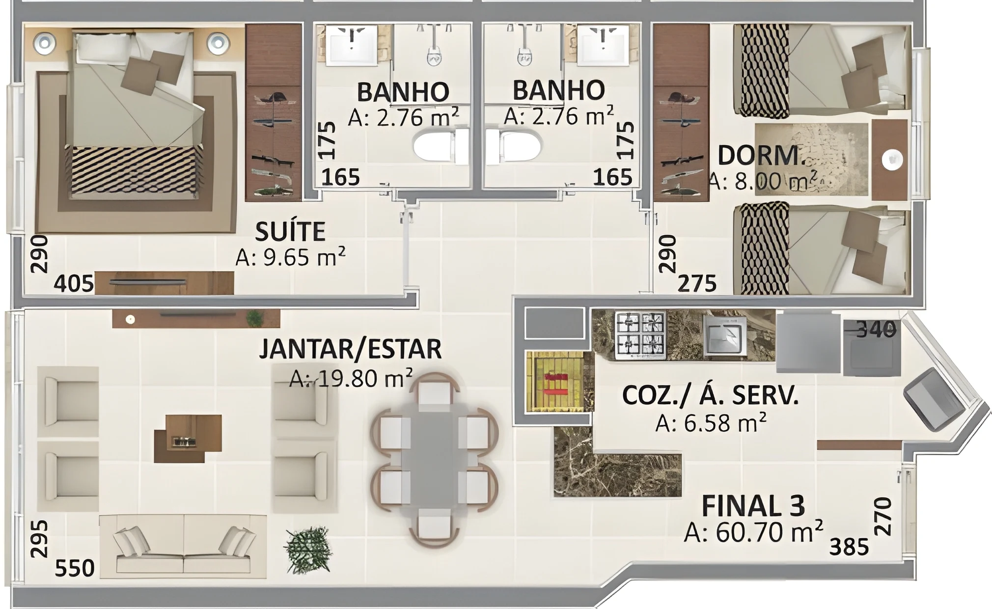 Planta do empreendimento