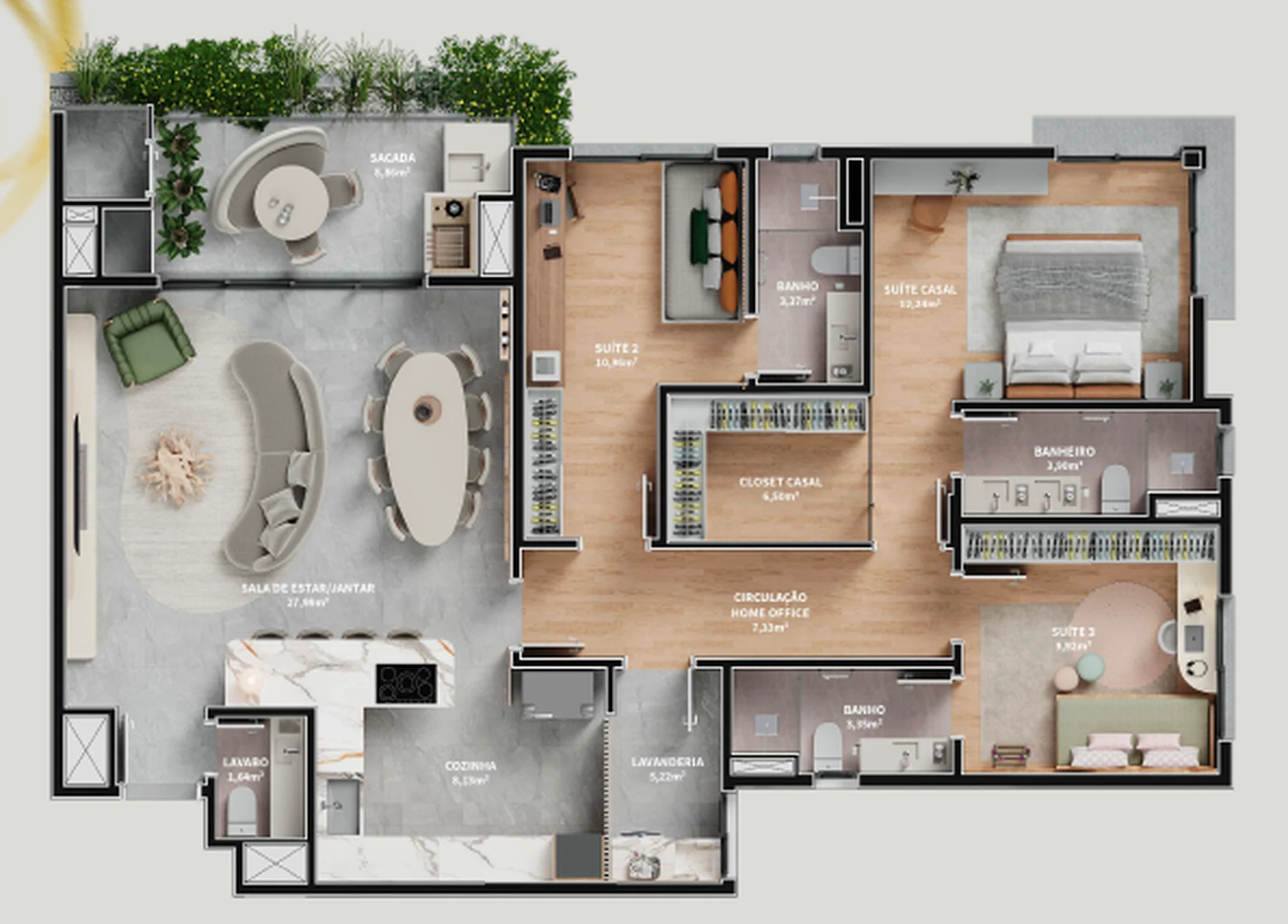 Planta do empreendimento