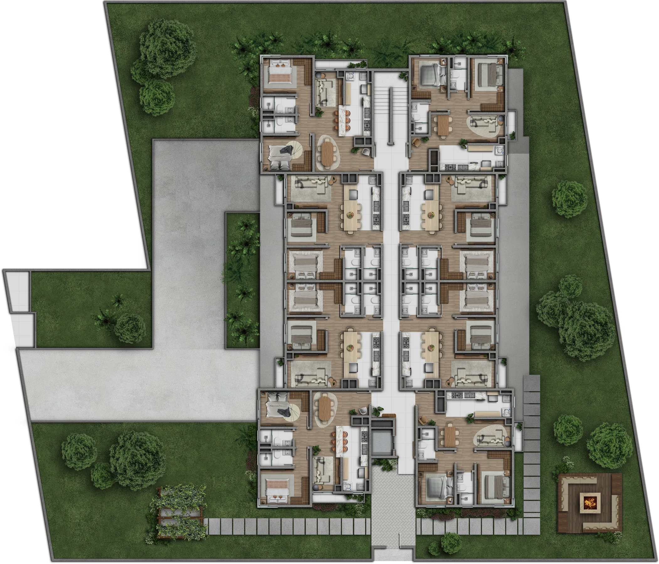 Planta do empreendimento