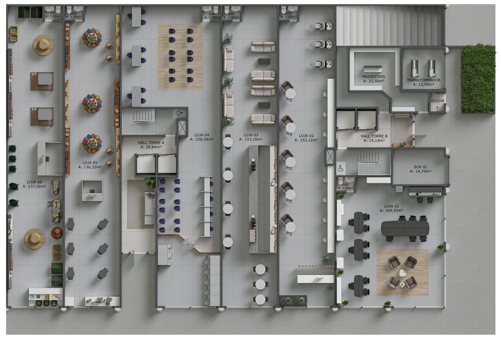 Planta do empreendimento