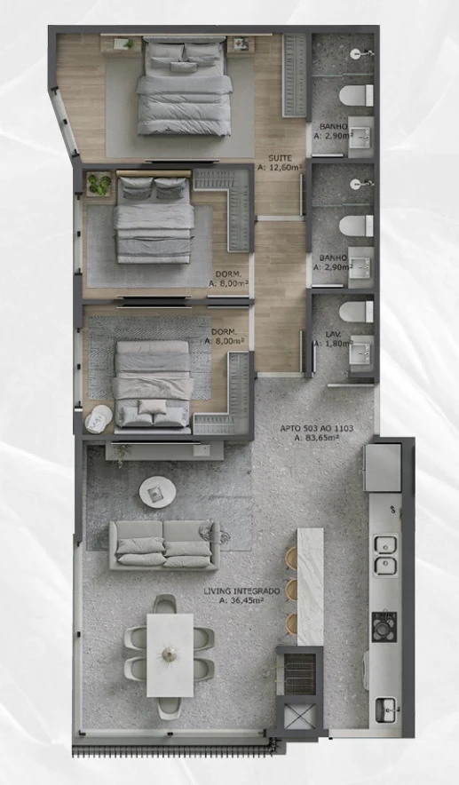 Planta do empreendimento