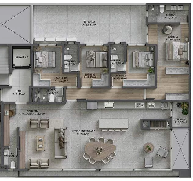 Planta do empreendimento