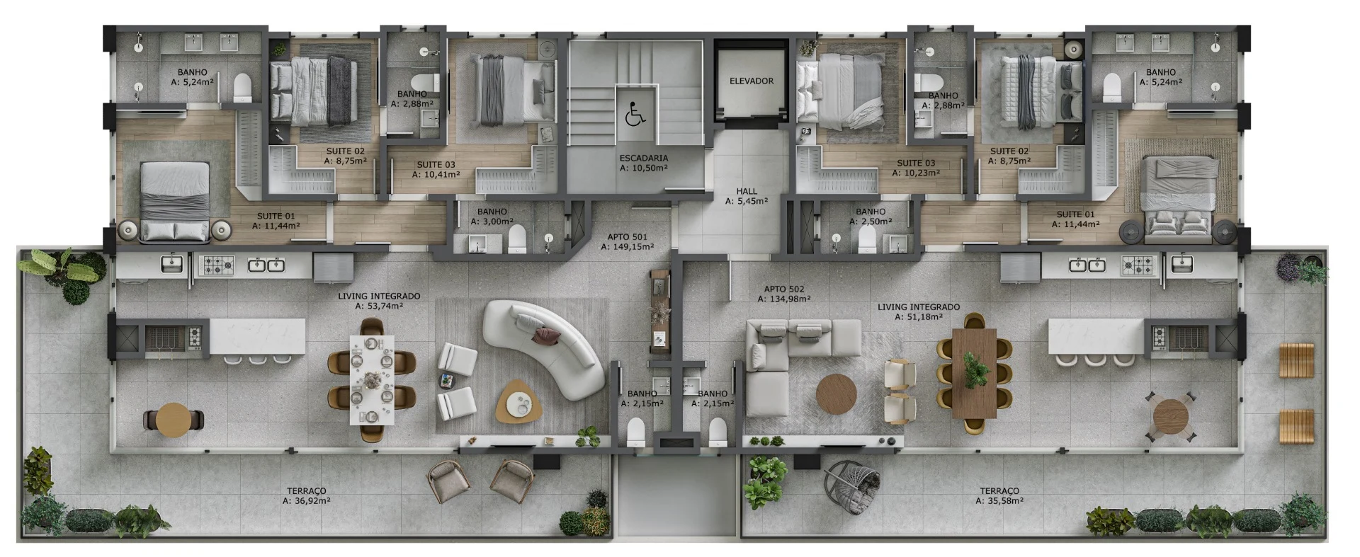 Planta do empreendimento