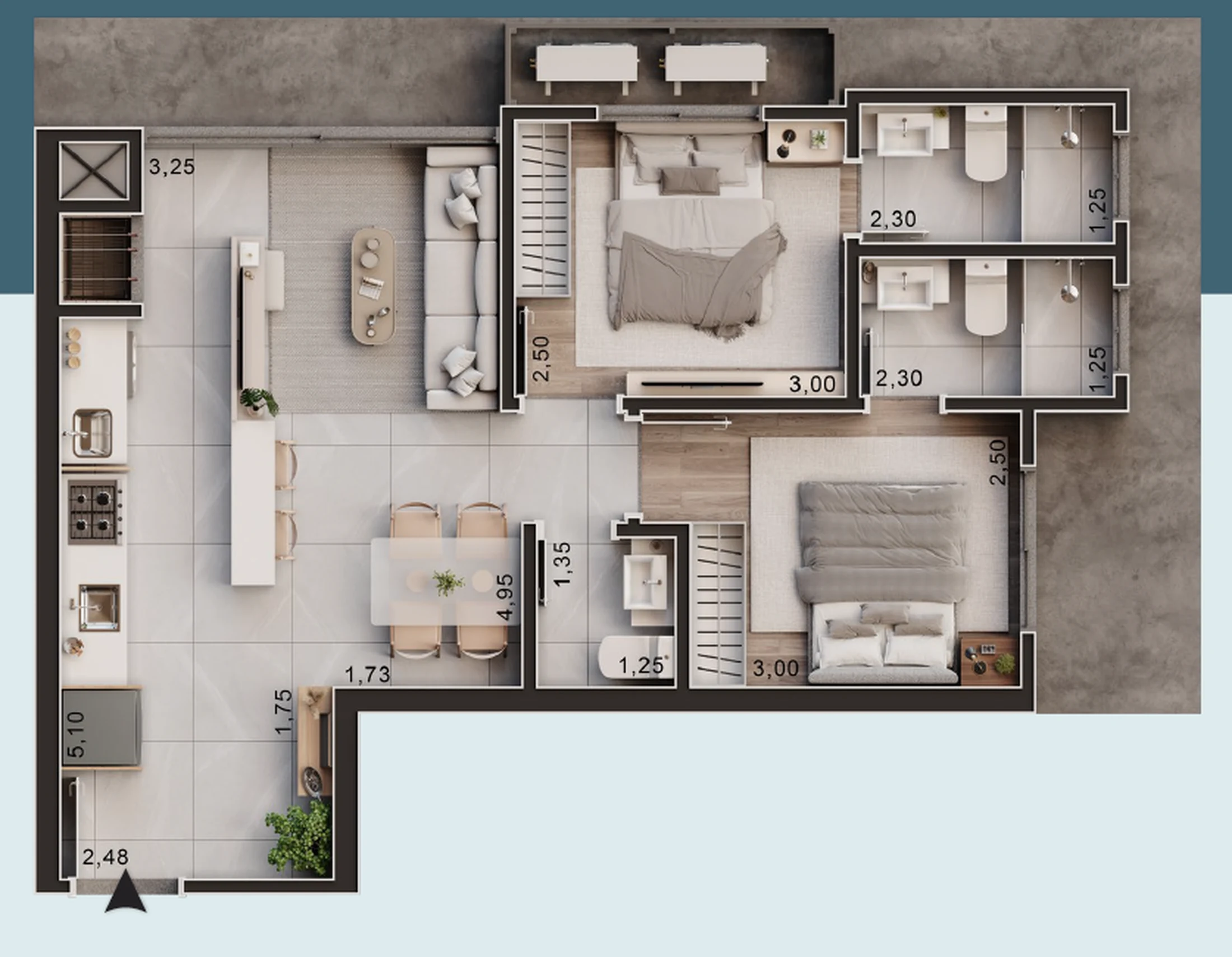 Planta do empreendimento