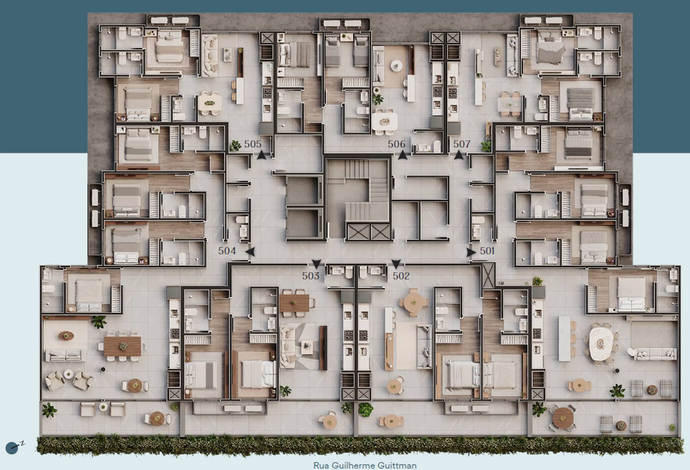 Planta do empreendimento