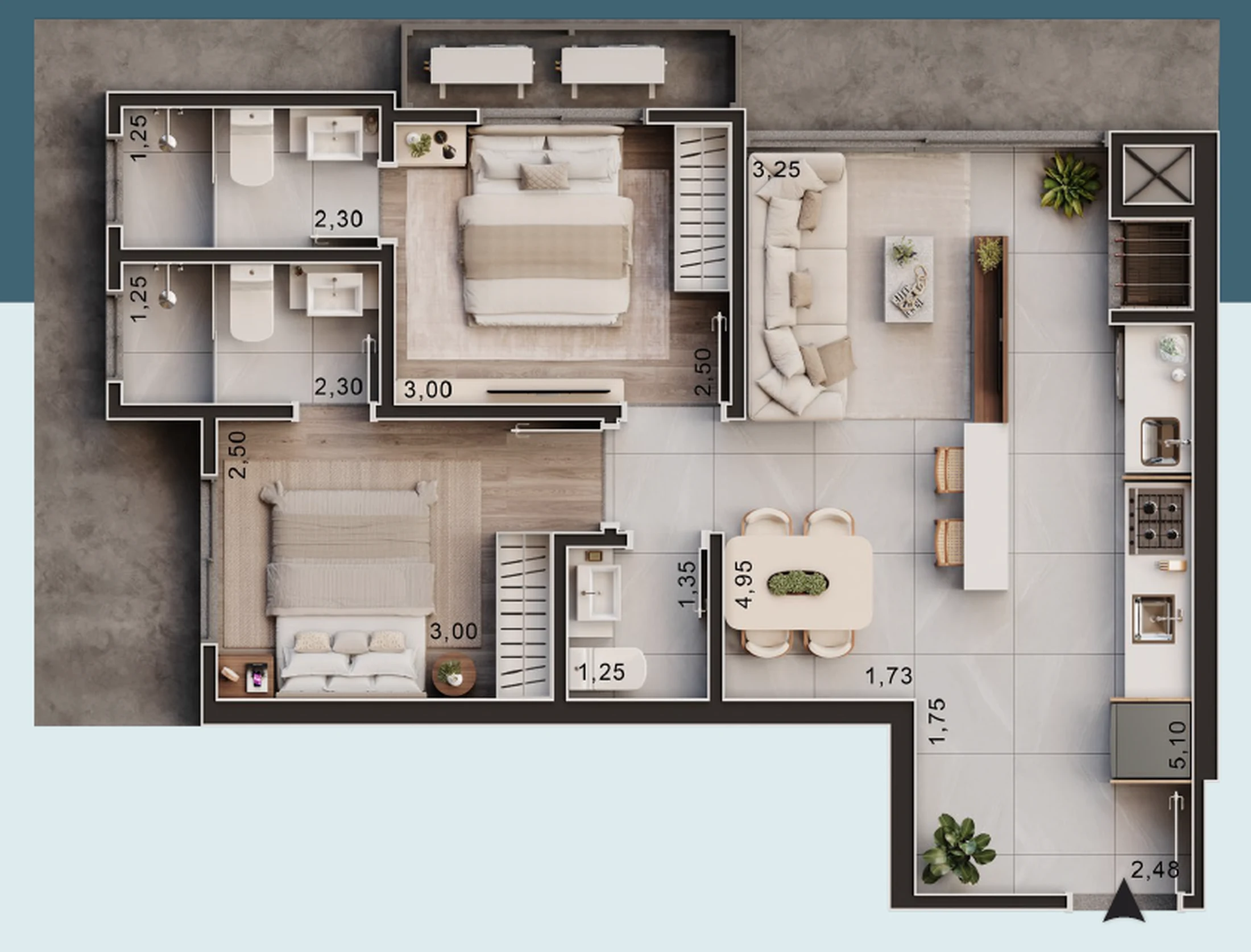 Planta do empreendimento