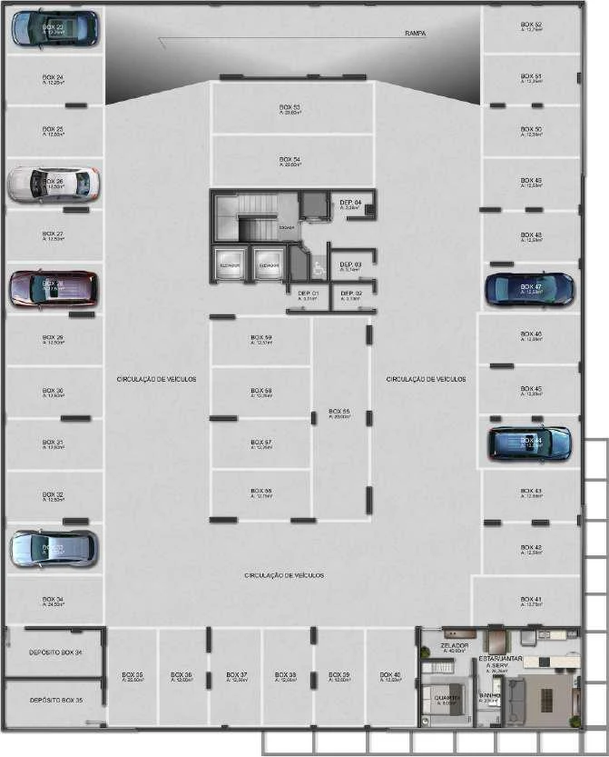 Planta do empreendimento