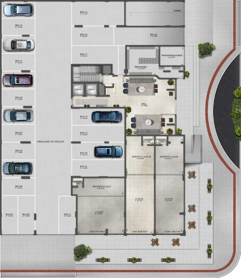 Planta do empreendimento