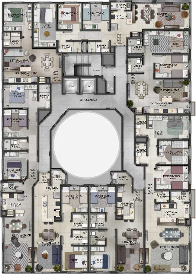 Planta do empreendimento