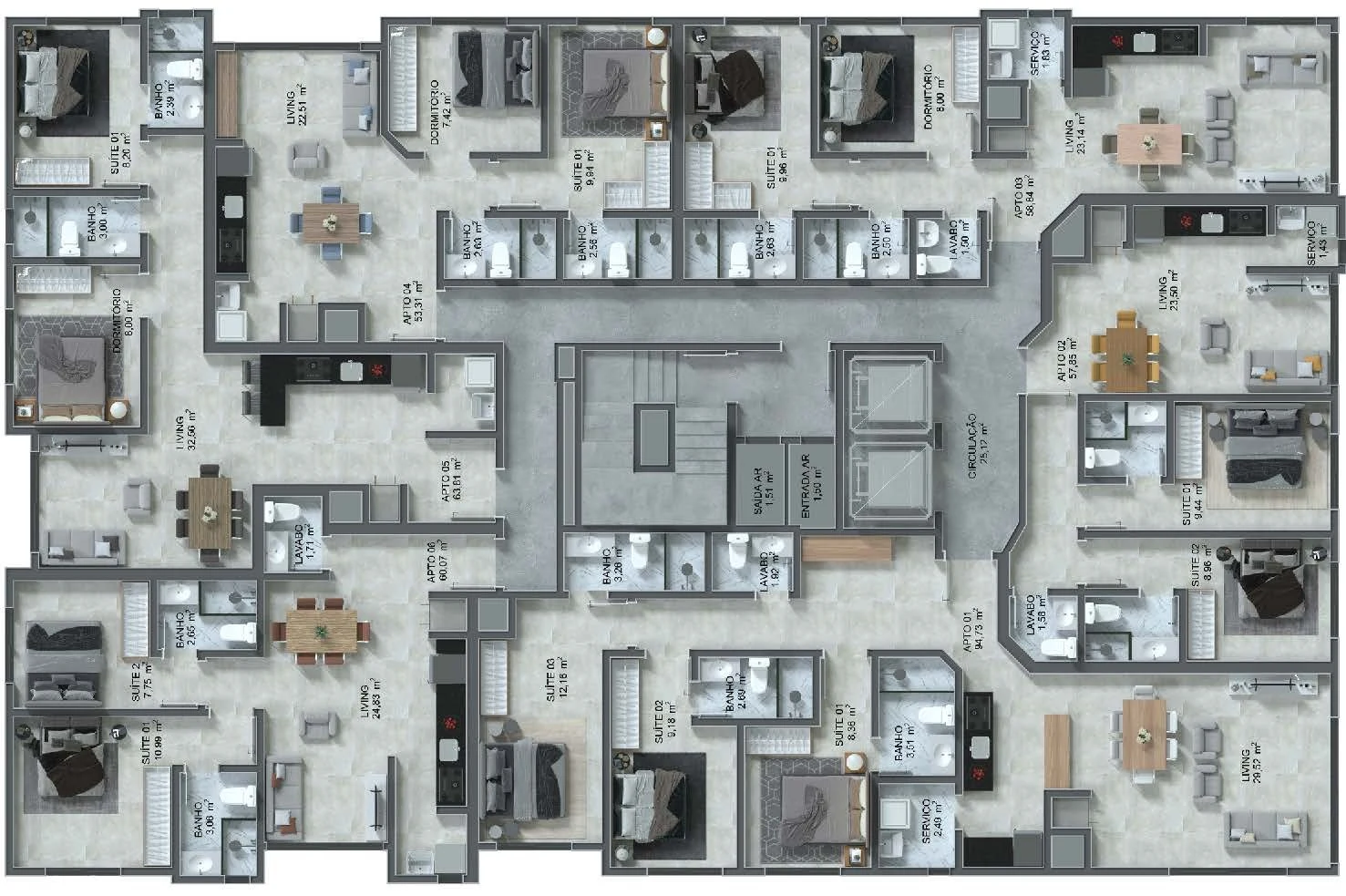 Planta do empreendimento