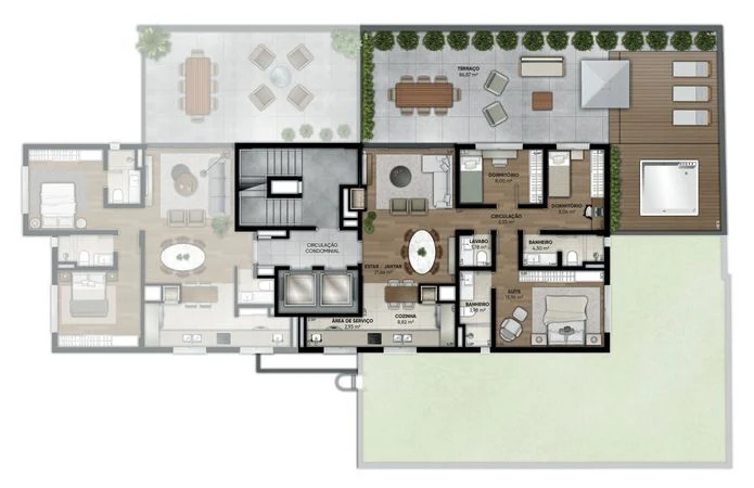 Planta do empreendimento