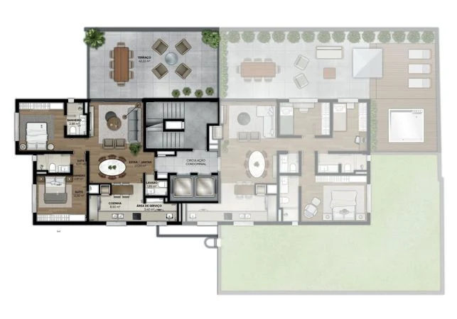 Planta do empreendimento