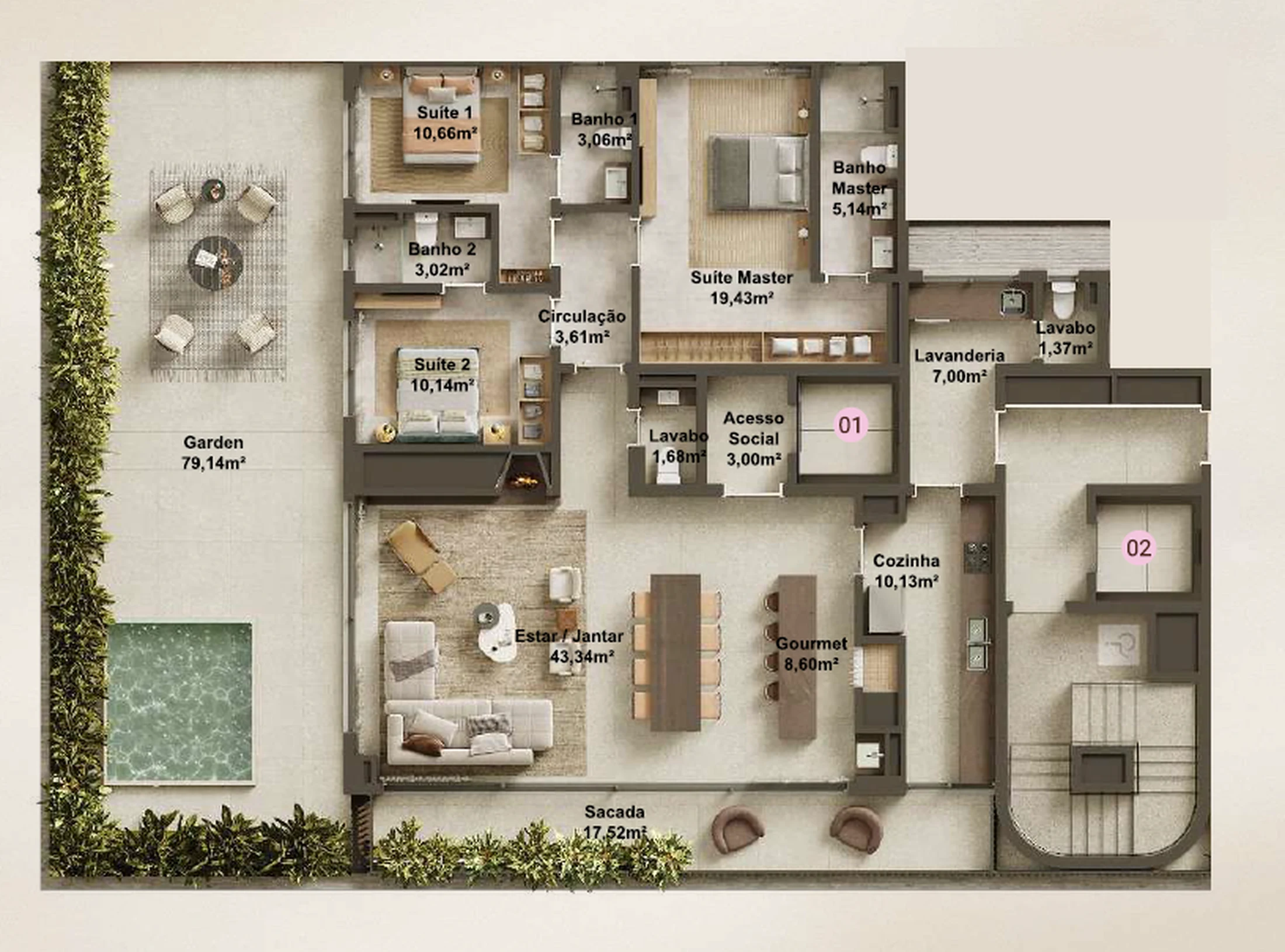 Planta do empreendimento