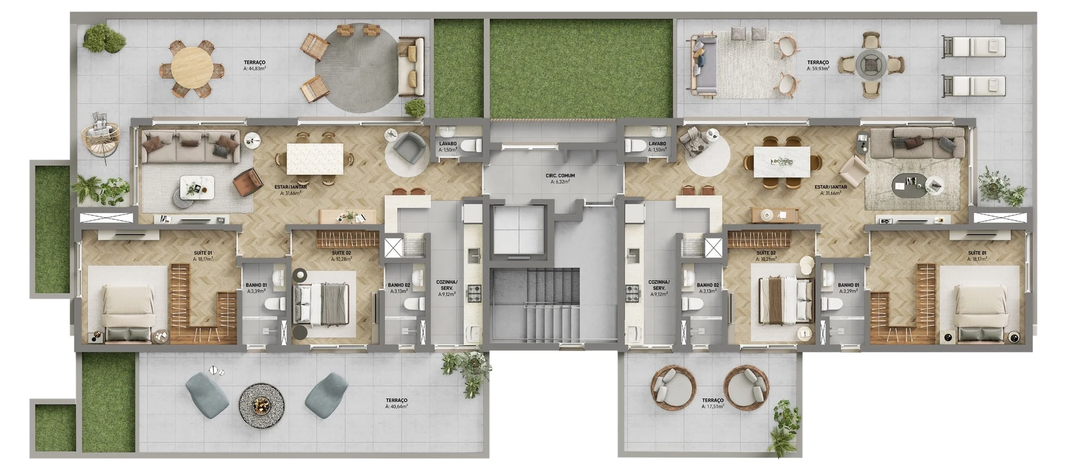 Planta do empreendimento