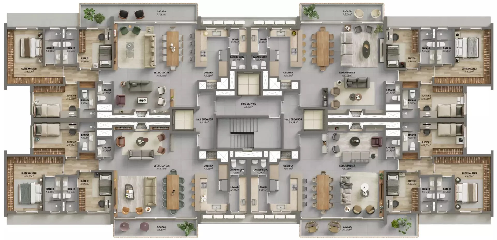Planta do empreendimento