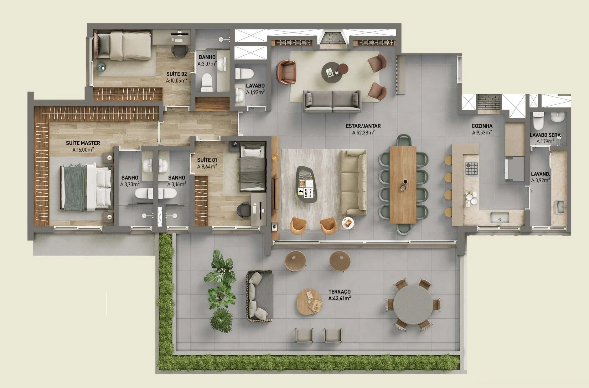 Planta do empreendimento