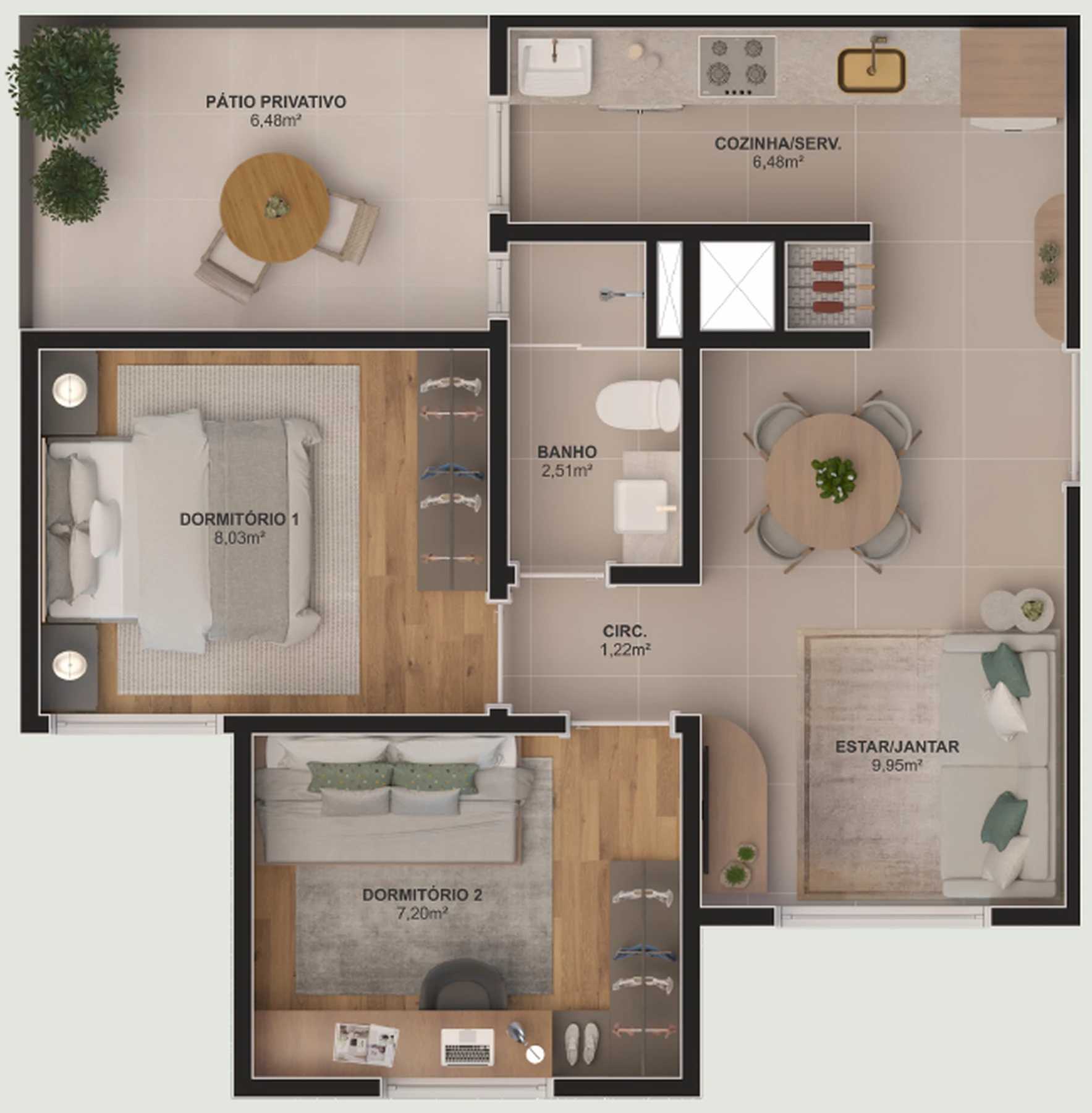 Planta do empreendimento