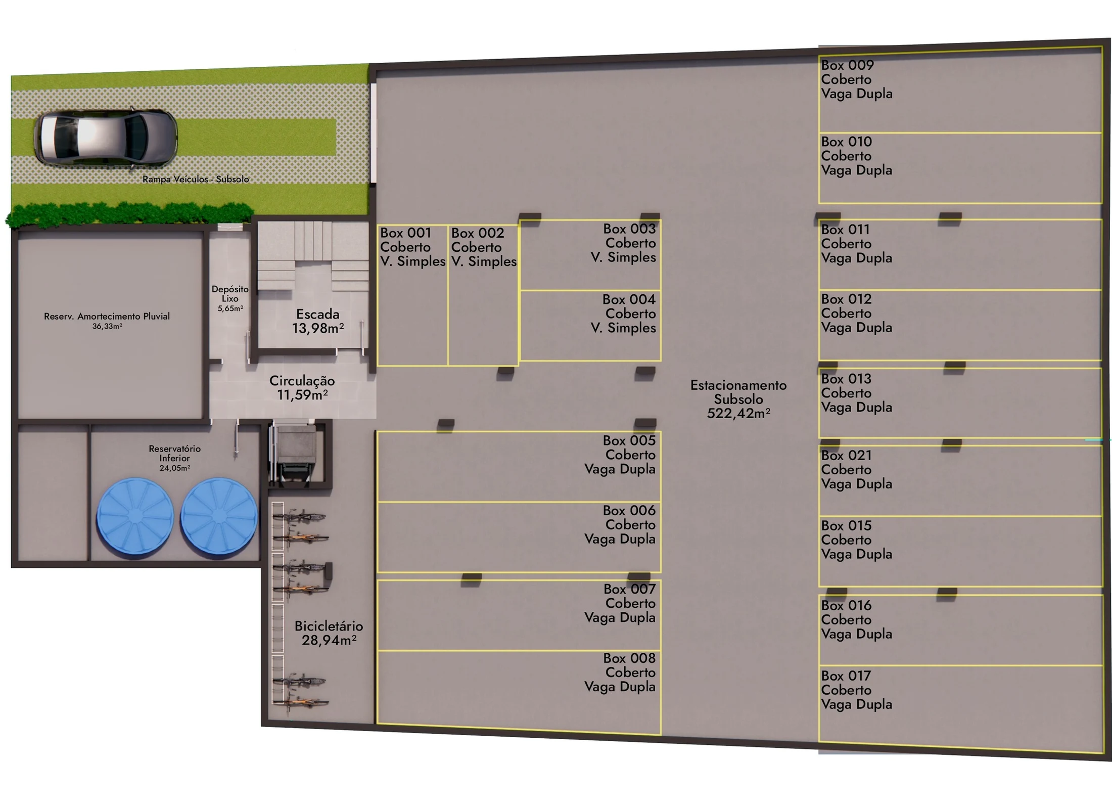Planta do empreendimento