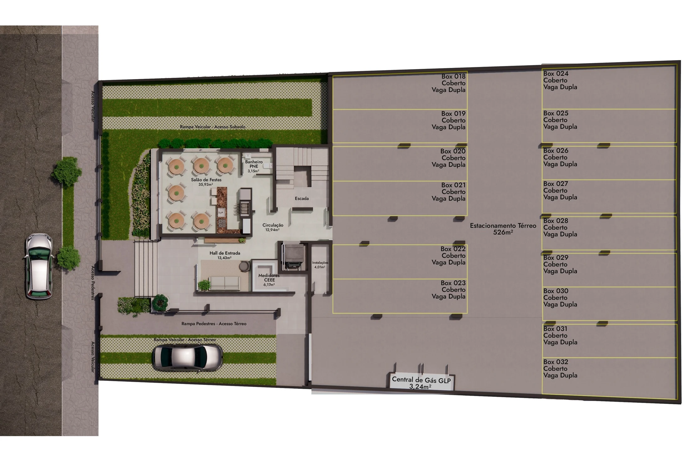 Planta do empreendimento