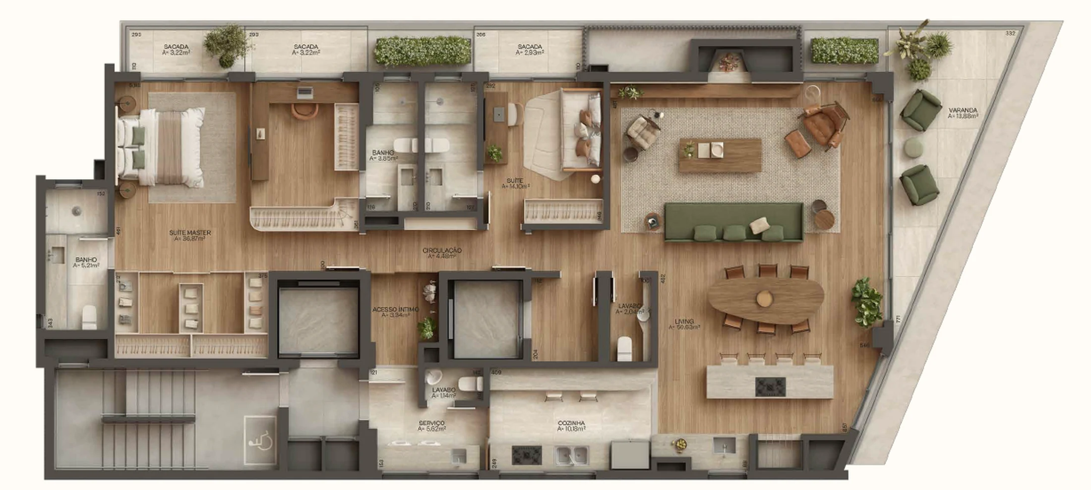 Planta do empreendimento