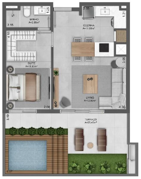 Planta do empreendimento
