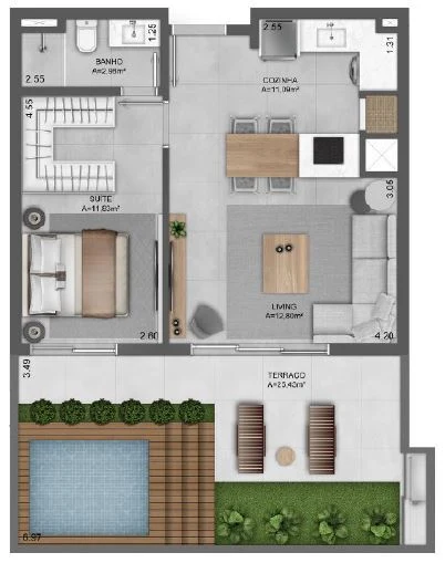 Planta do empreendimento