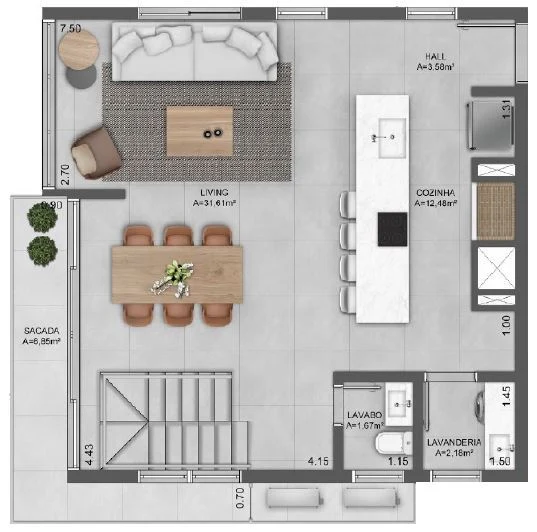 Planta do empreendimento