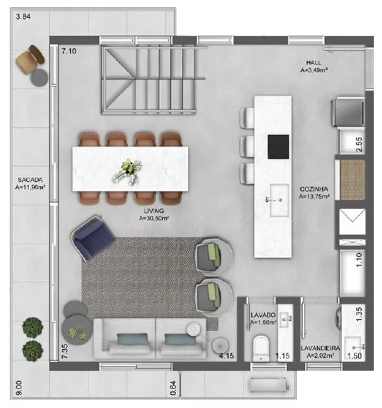 Planta do empreendimento