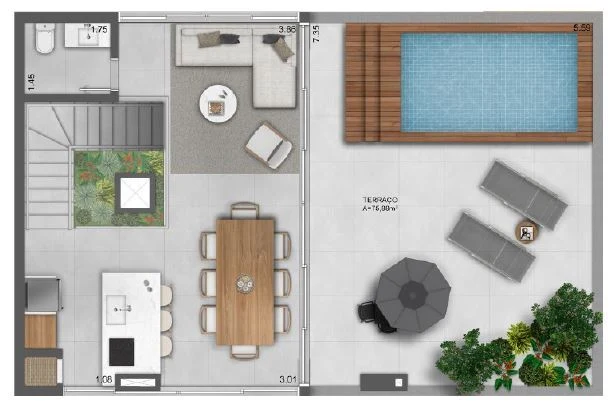 Planta do empreendimento
