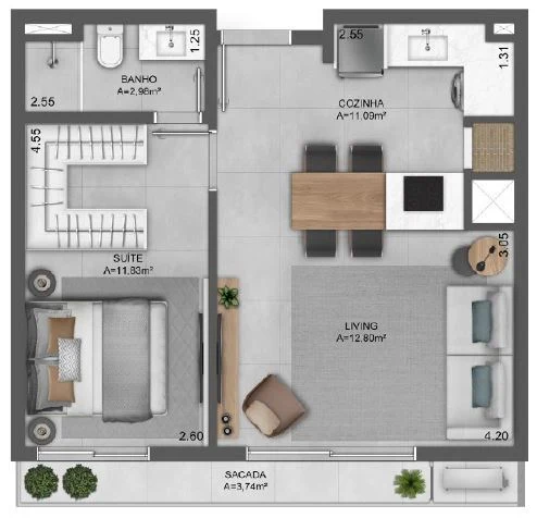 Planta do empreendimento