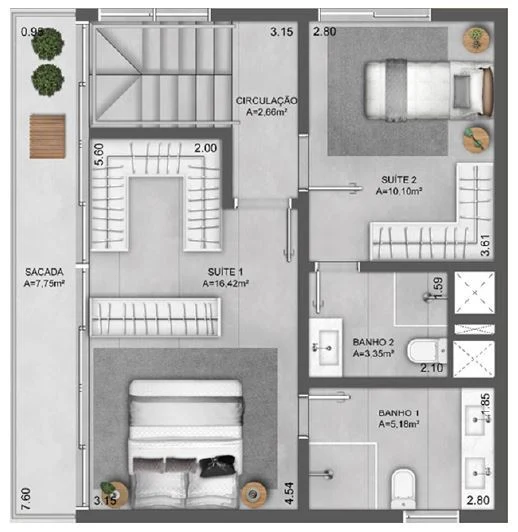 Planta do empreendimento