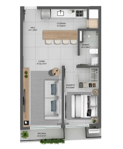 Planta do empreendimento