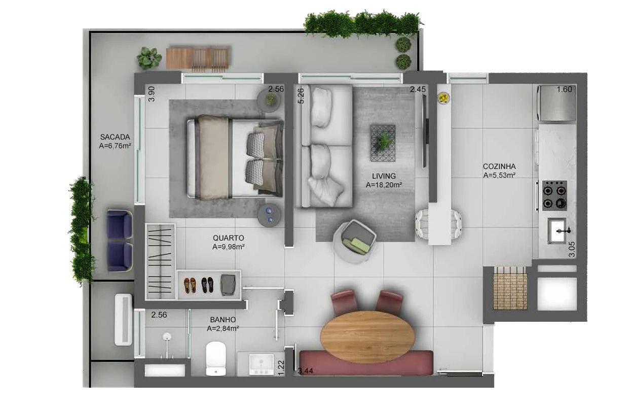 Planta do empreendimento