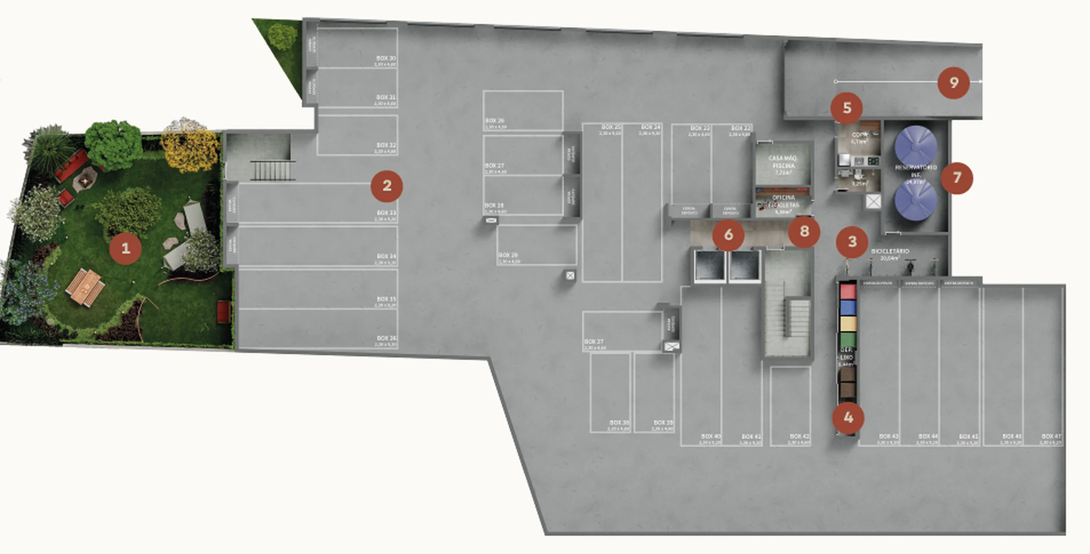 Planta do empreendimento