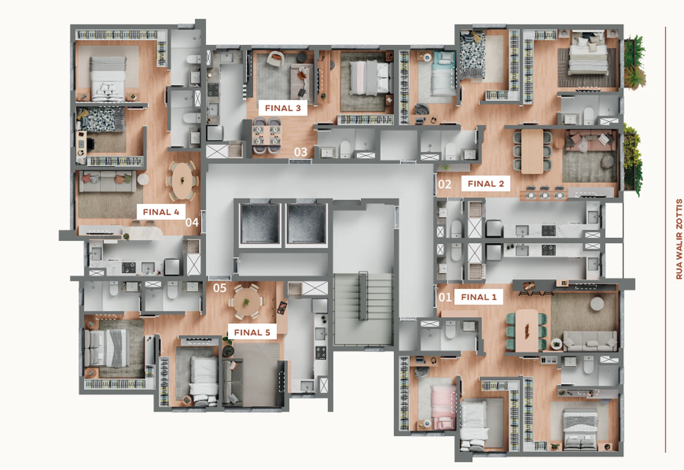 Planta do empreendimento