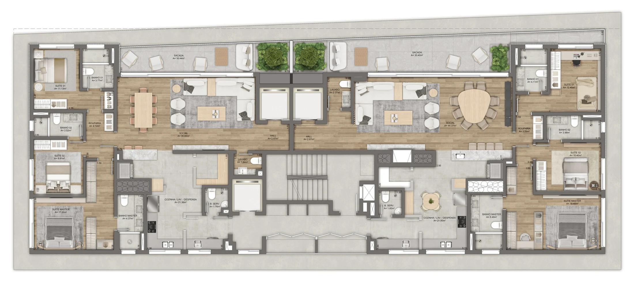 Planta do empreendimento
