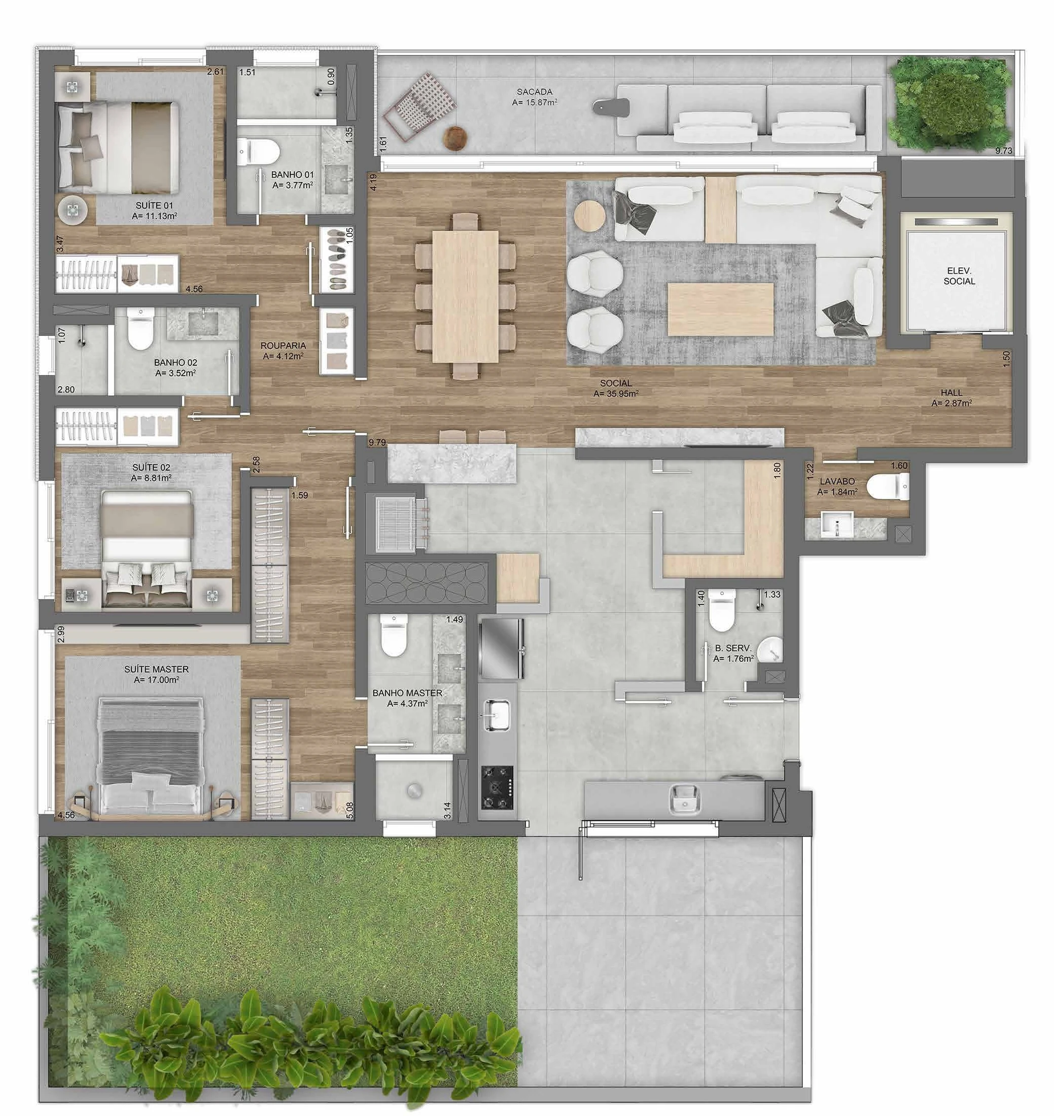 Planta do empreendimento