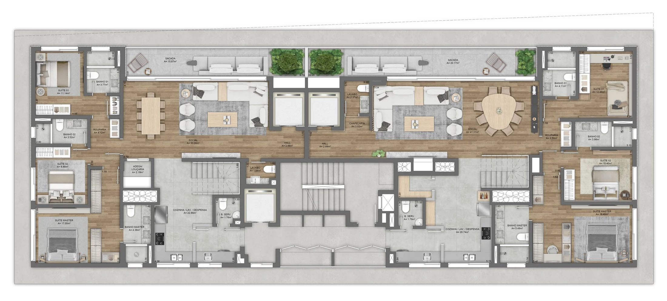 Planta do empreendimento