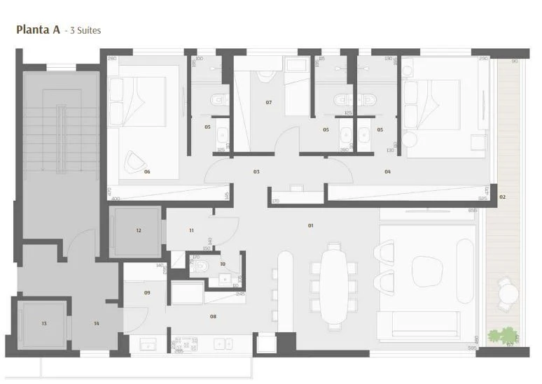 Planta do empreendimento