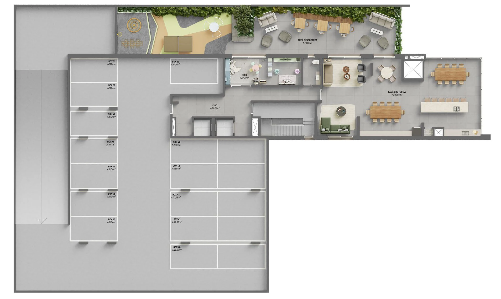 Planta do empreendimento