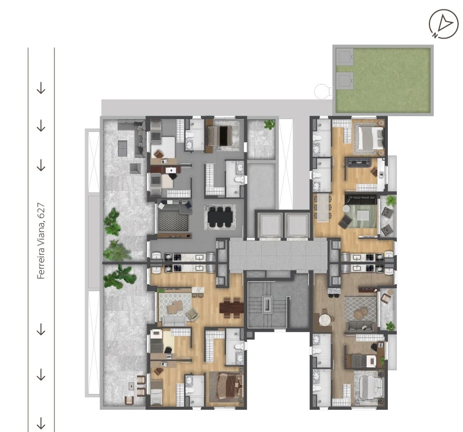 Planta do empreendimento