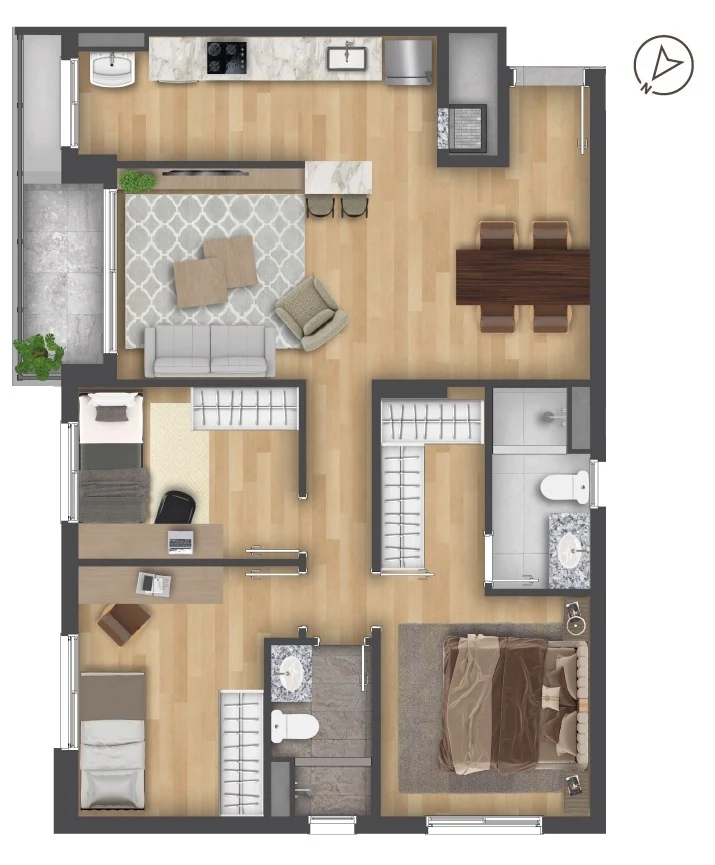 Planta do empreendimento