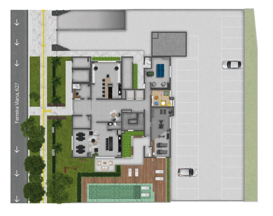Planta do empreendimento