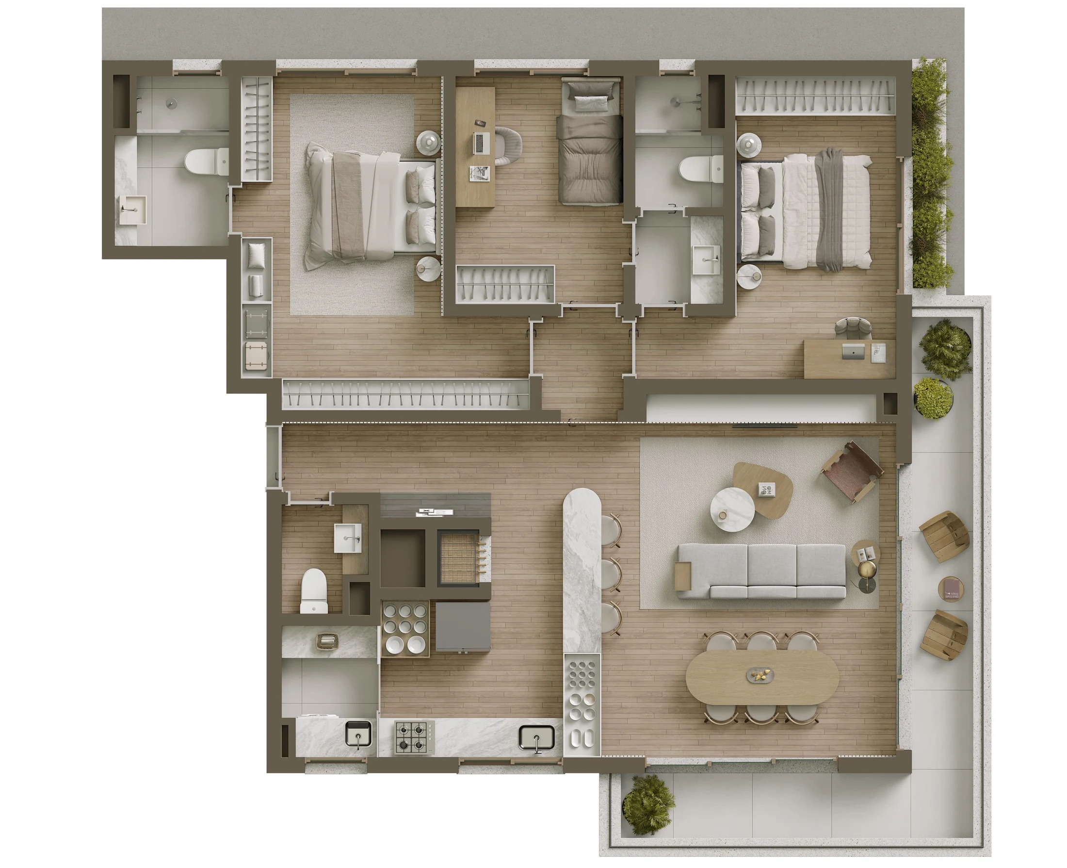 Planta do empreendimento