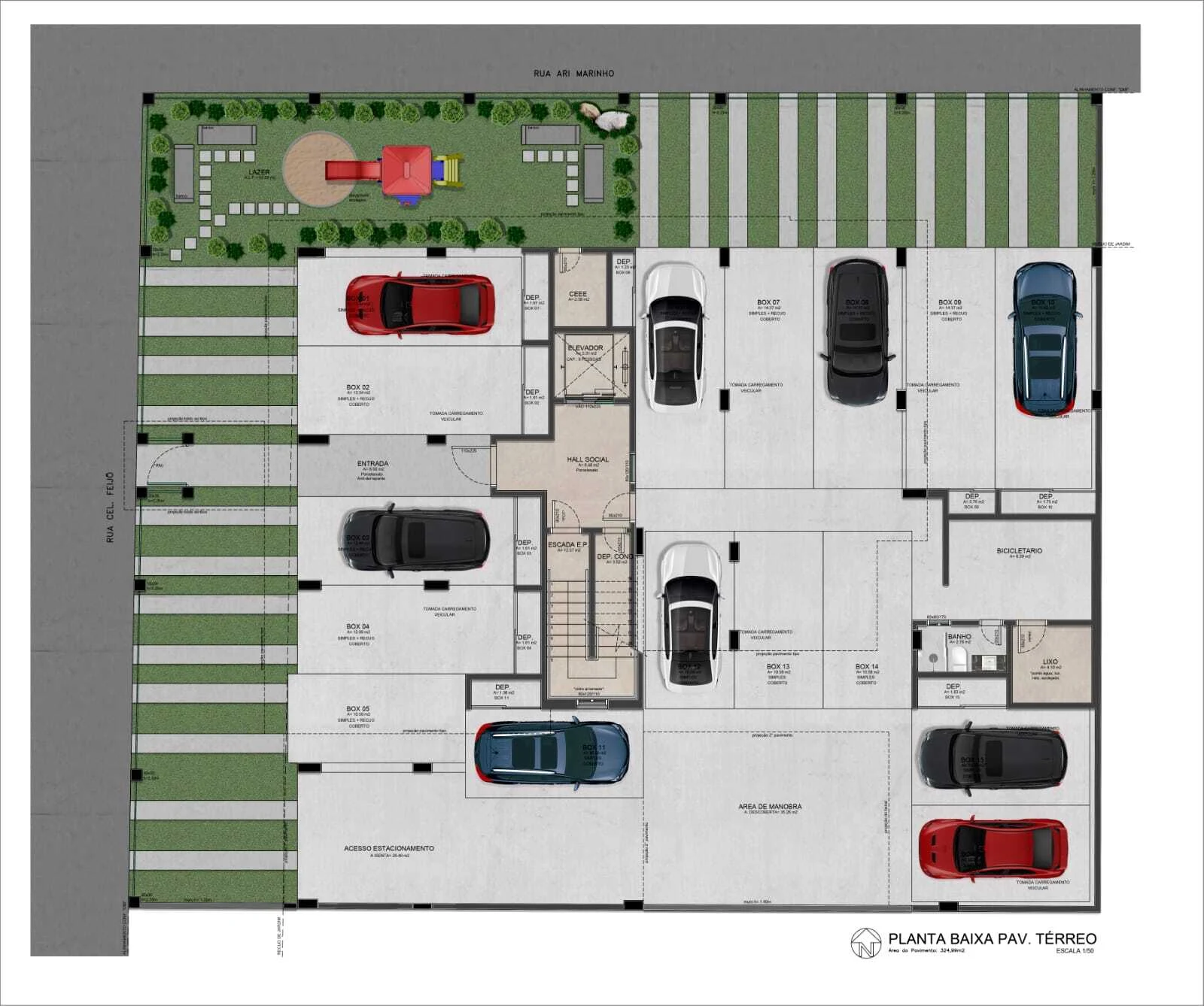 Planta do empreendimento