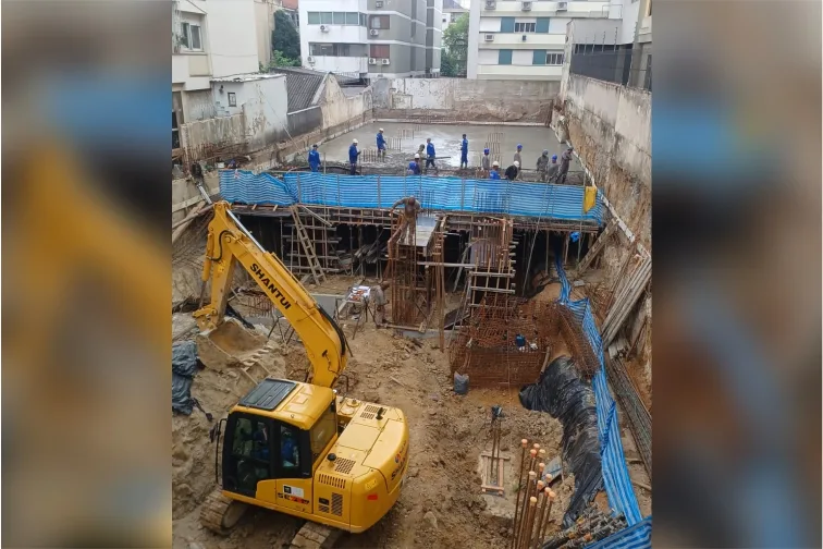 Registro de obra do empreendimento