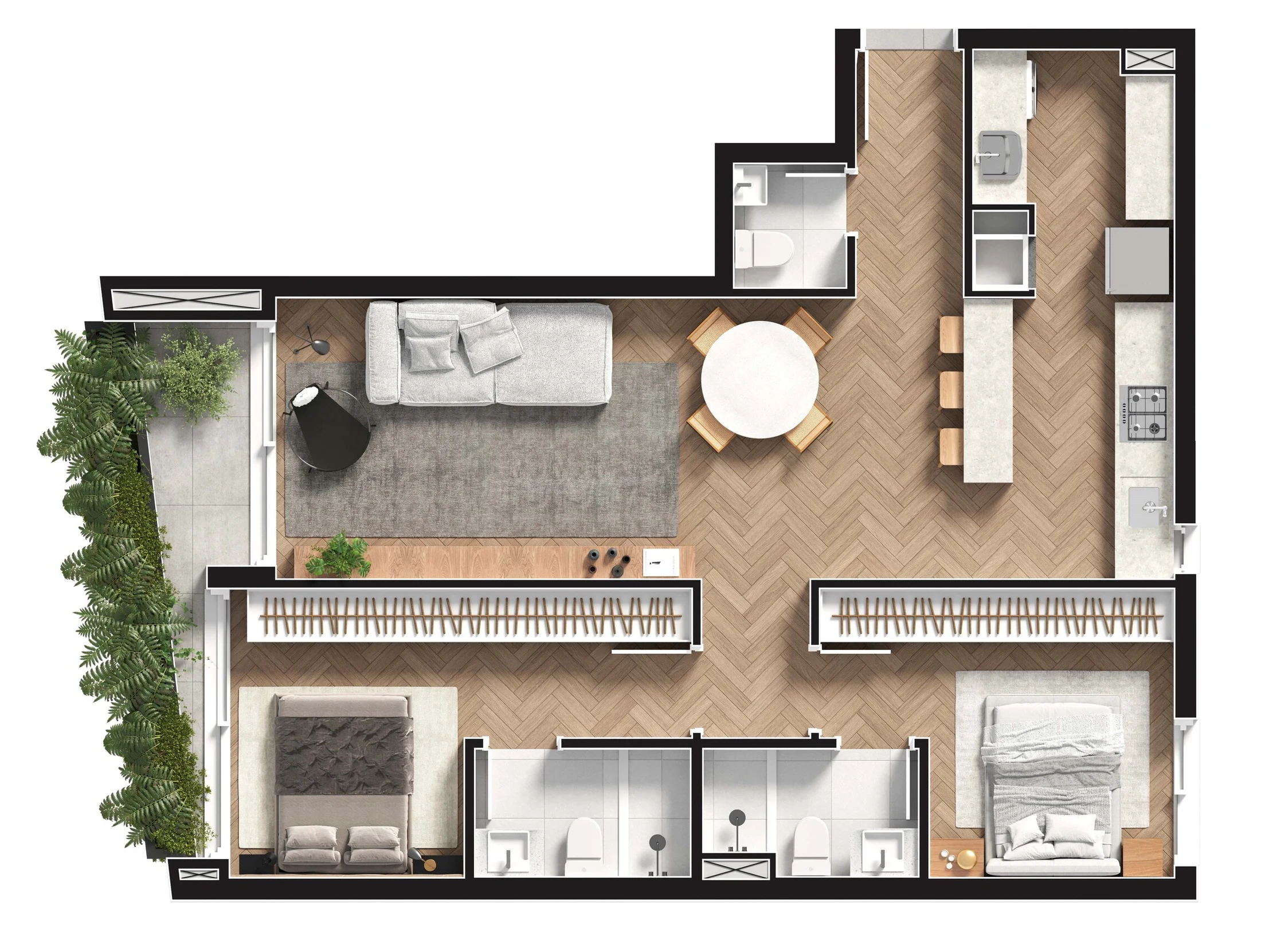 Planta do empreendimento