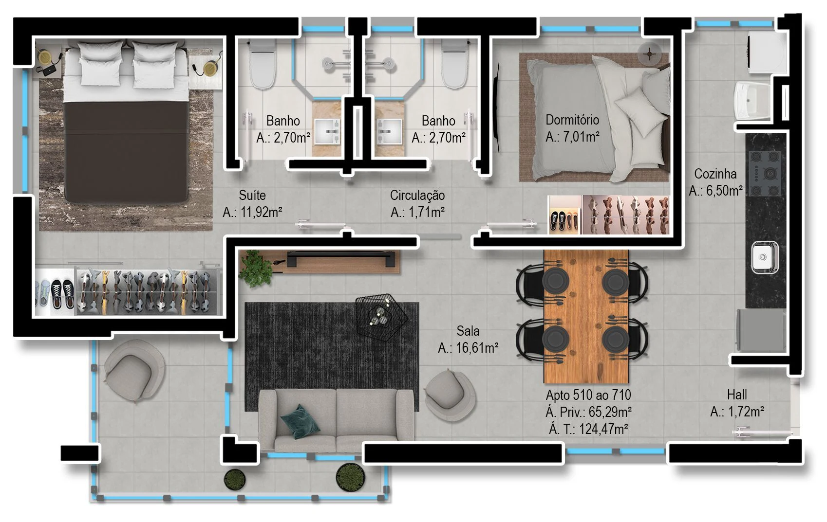 Planta do empreendimento