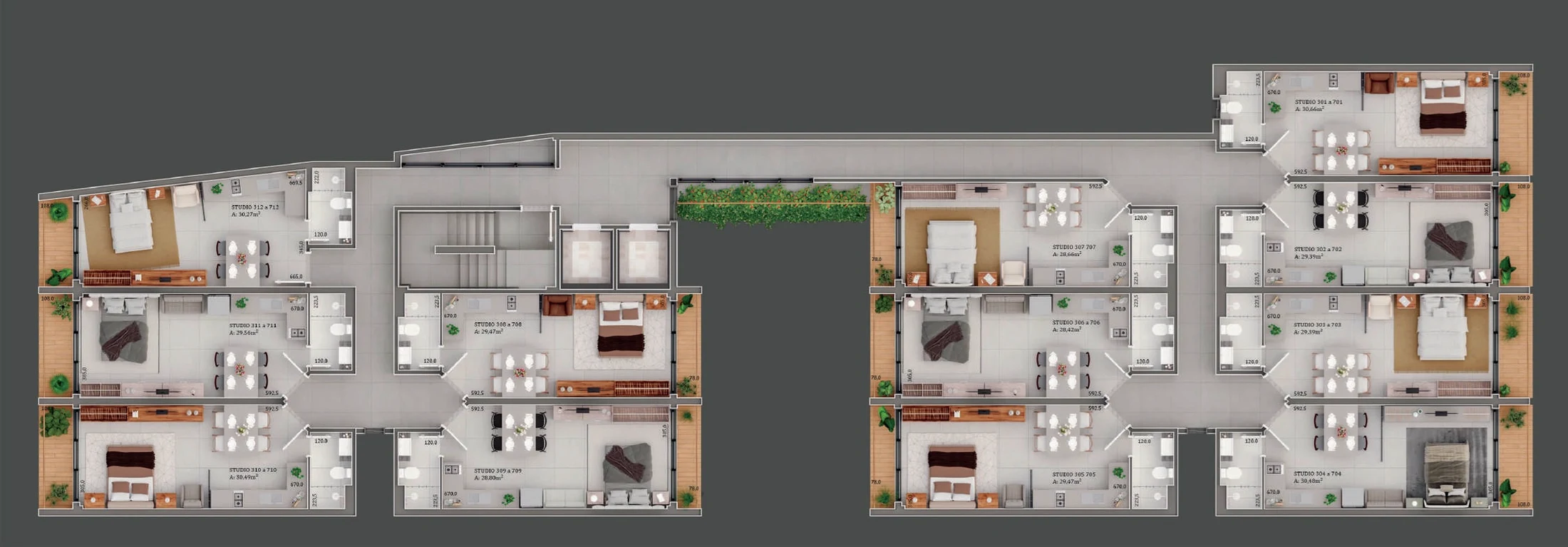Planta do empreendimento